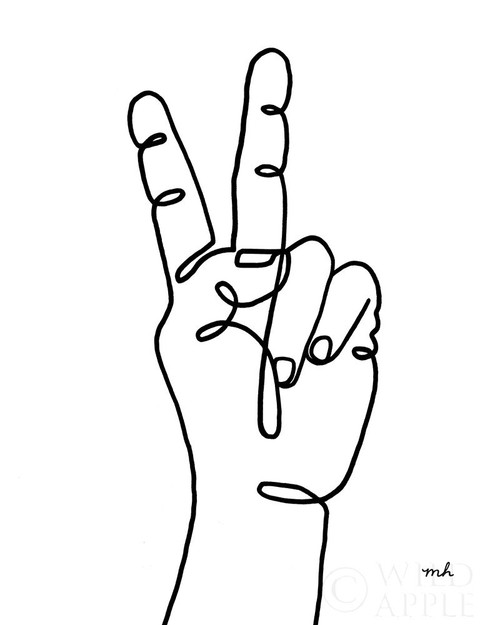 Happy Hands I Poster Print by Moira Hershey # 62633