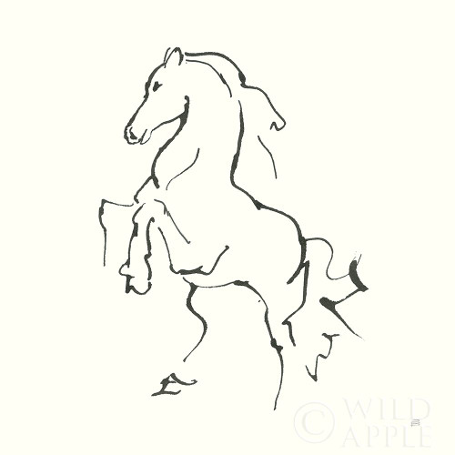 Line Horse I Poster Print by Chris Paschke # 62489