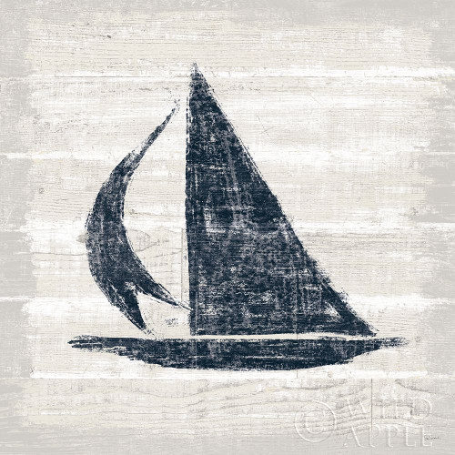 Driftwood Coast II Blue Poster Print by Sue Schlabach # 62599