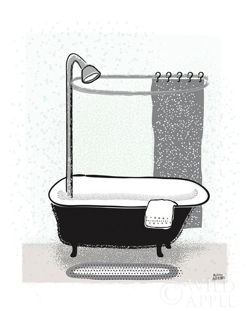 Bold Bath I Neutral Poster Print by Melissa Averinos # 62623