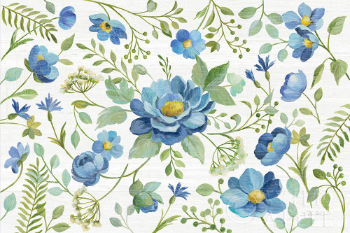 Botanical Blue I Poster Print by Silvia Vassileva # 61779