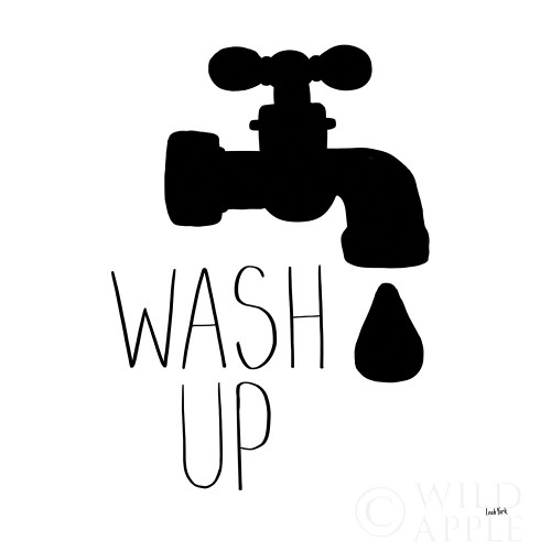 Bathroom Etiquette V Poster Print by Leah York # 61496