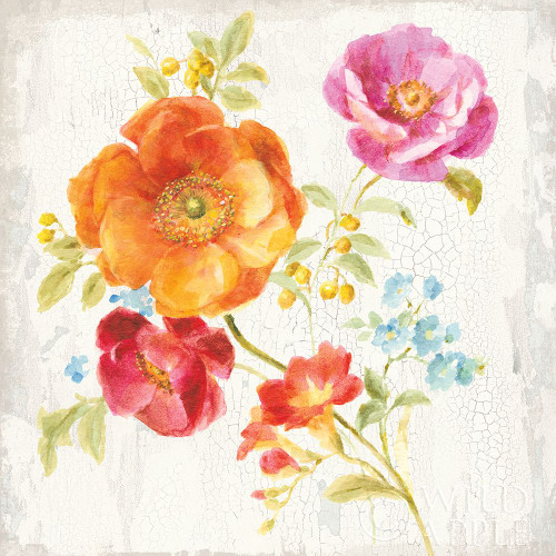 Full Bloom II Poster Print by Danhui Nai # 61368