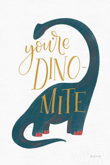 Dinomite Poster Print by Becky Thorns # 61424