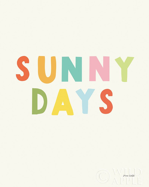 Sunny Days Poster Print by Ann Kelle # 61261