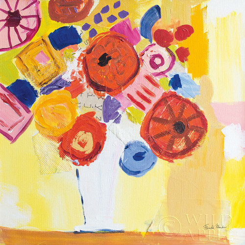 Floral Collage Poster Print by Farida Zaman # 60946