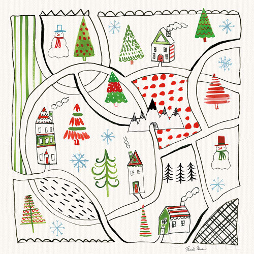 Neighborhood Holiday V Poster Print by Farida Zaman # 60864