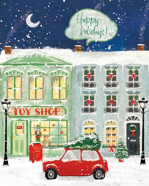 Hometown Holiday III Poster Print by Veronique Charron # 60898