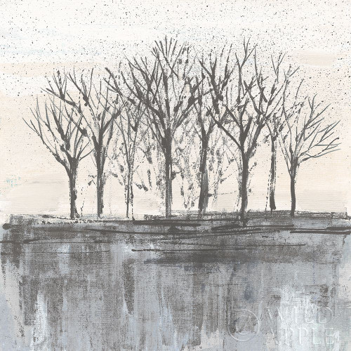 Trees at Dawn II Neutral Poster Print by Silvia Vassileva # 60555