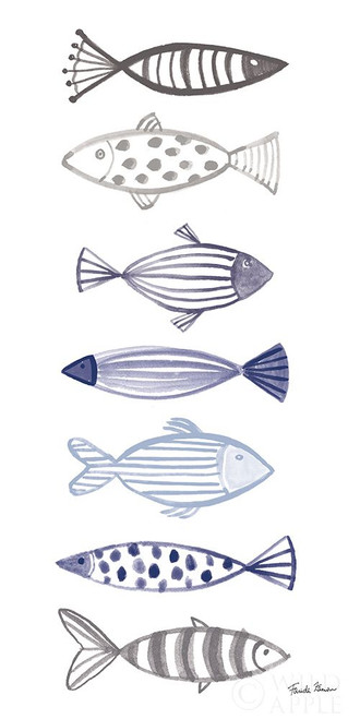 A School of Fish II Poster Print by Farida Zaman # 60553