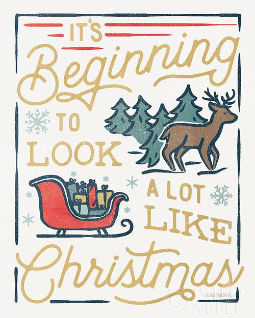 Christmas Adventures VII Poster Print by Laura Marshall # 60099