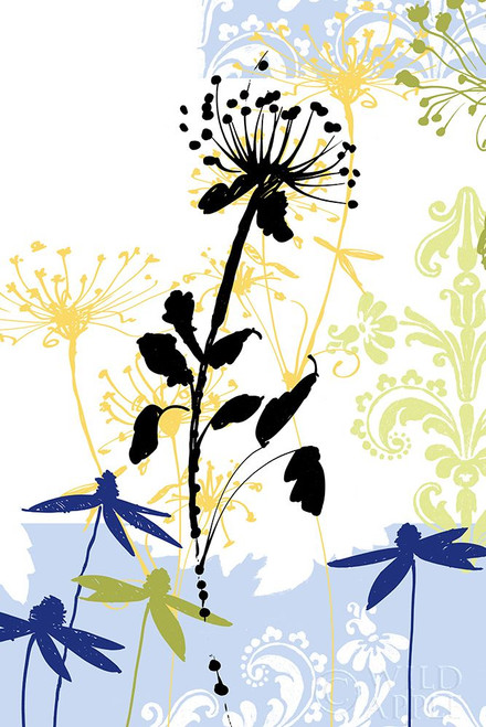 Funky Botanical II No Words Poster Print by Wild Apple Portfolio Wild Apple Portfolio # 60077