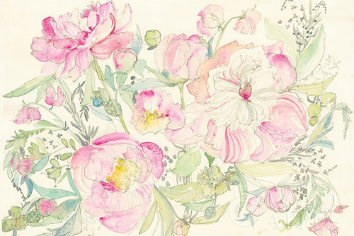 Peony Garden Poster Print by Kristy Rice # 59826