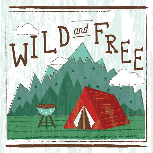 Comfy Camping V Poster Print by Melissa Averinos # 59741