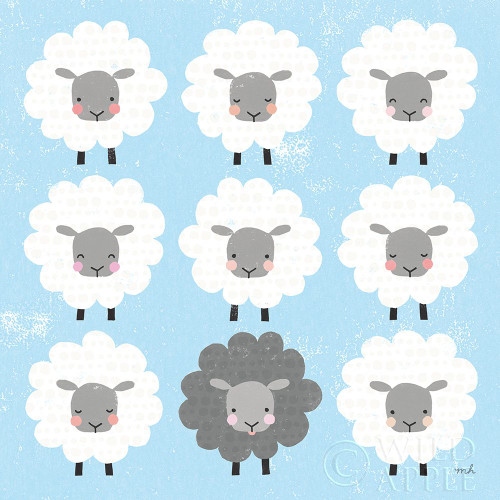 Be Ewe Poster Print by Moira Hershey # 59590