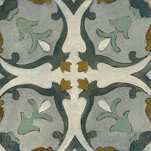 Old World Tile III Poster Print by Silvia Vassileva # 58094