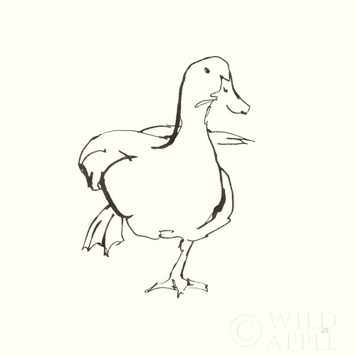 Line Duck II Poster Print by Chris Paschke # 58324