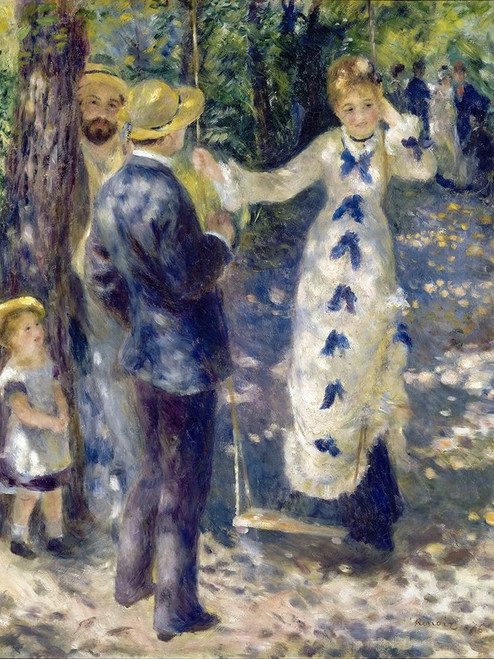 The Swing Poster Print by Pierre-Auguste Renoir # 57396