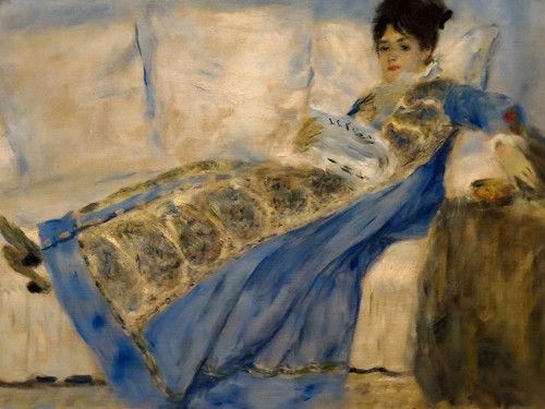 Madame Claude Monet Poster Print by Pierre-Auguste Renoir # 57382