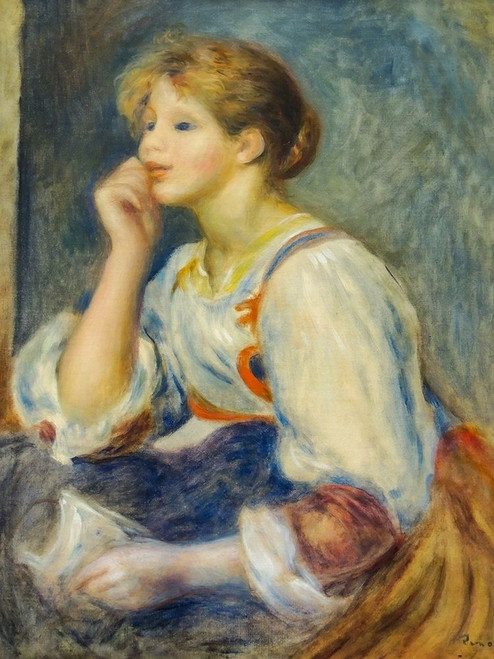 Woman with a letter Poster Print by Pierre-Auguste Renoir # 57321