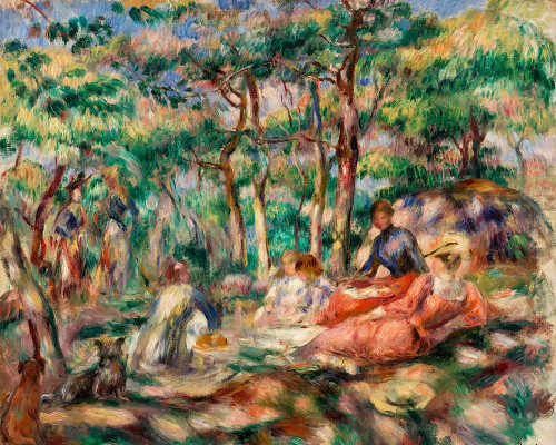 Picnic 1893 Poster Print by Pierre-Auguste Renoir # 57241