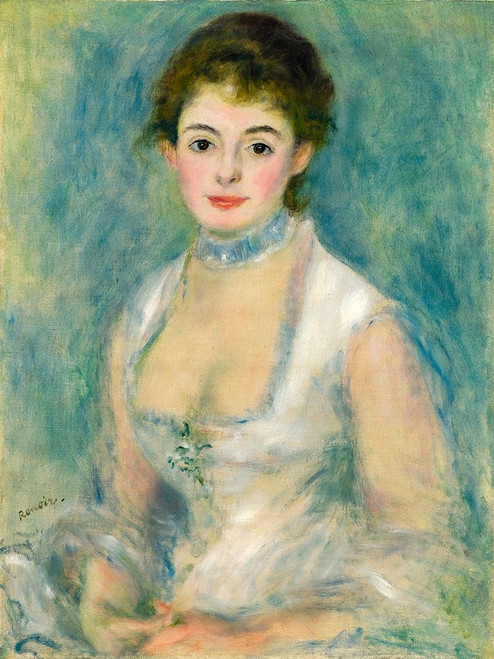 Portrait of Madame Henriot Poster Print by Pierre-Auguste Renoir # 57332