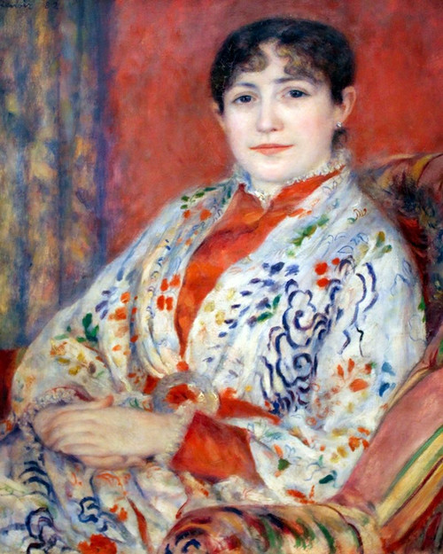 Portrait of Madame Henriot Poster Print by Pierre-Auguste Renoir # 57338