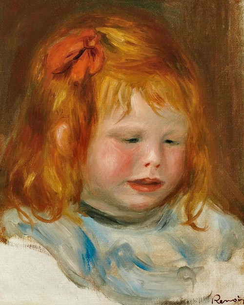 Portrait of Jean Renoir 1896 Poster Print by Pierre-Auguste Renoir # 57342