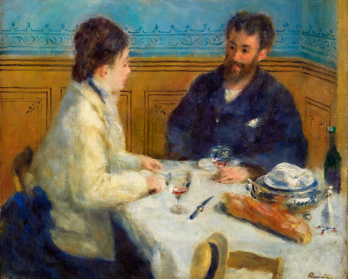 Luncheon 1875 Poster Print by Pierre-Auguste Renoir # 57150