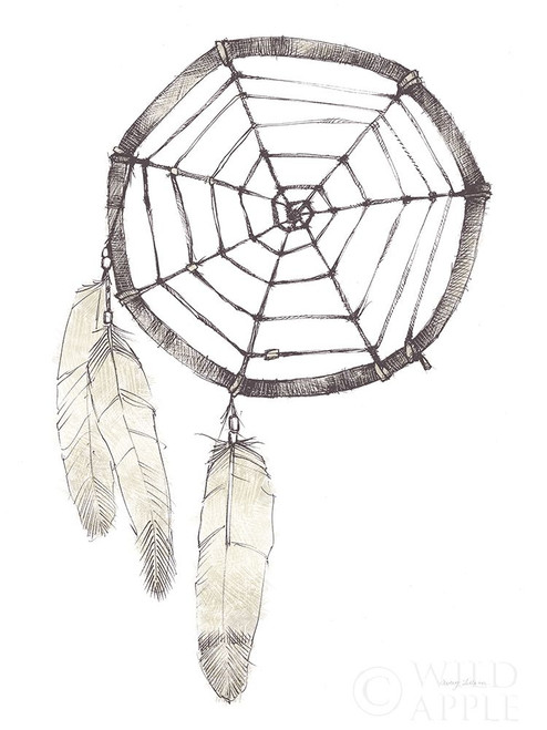 Dream Catcher Follow Your Dreams Neutral Poster Print by Avery Tillmon # 56831