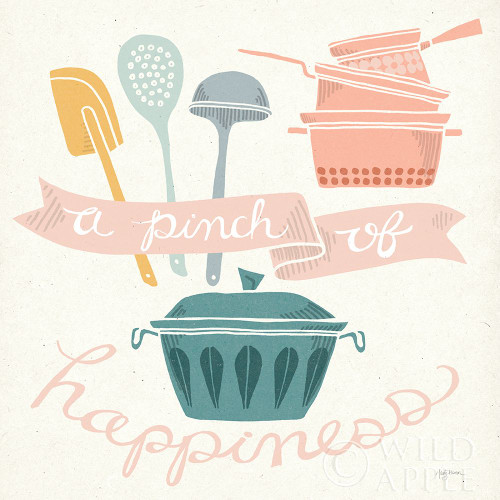 A Pinch of Happiness Pastel Poster Print by Mary Urban # 56990