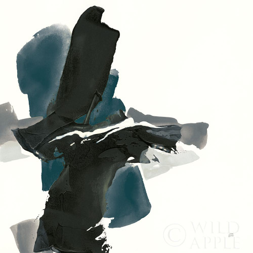 Black and Dark Teal IV Poster Print by Chris Paschke # 59286