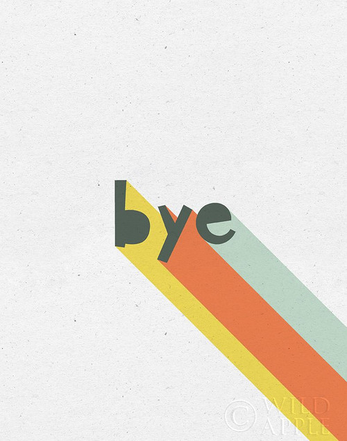 Rainbow Words IV Poster Print by Moira Hershey # 59232