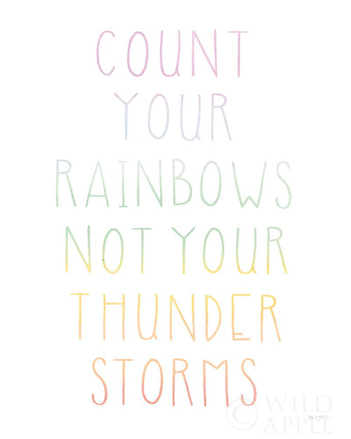Lets Chase Rainbows VII Poster Print by Jenaya Jackson # 58973