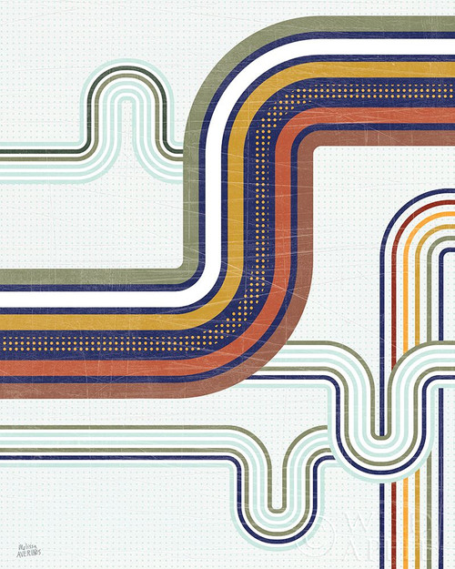 Retro Subway I Poster Print by Melissa Averinos # 58965