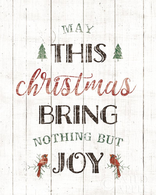 Christmas Joy Poster Print by Wild Apple Portfolio Wild Apple Portfolio # 58885