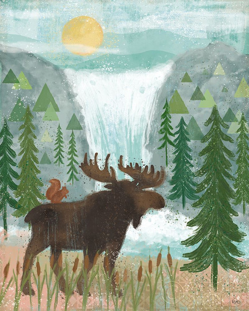 Woodland Forest IV Poster Print by Veronique Charron # 58761