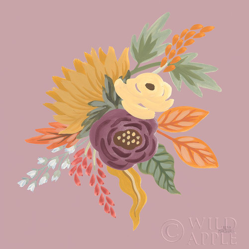 Harvest Garden Flowers III Poster Print by Laura Marshall # 58792