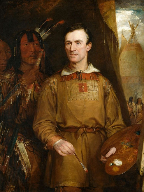 William Fisk Poster Print by George Catlin # 56036