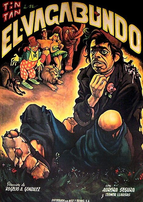 Mexican Movie Poster El Vagabundo Poster Print by Ernesto Garcia Cabral # 56018