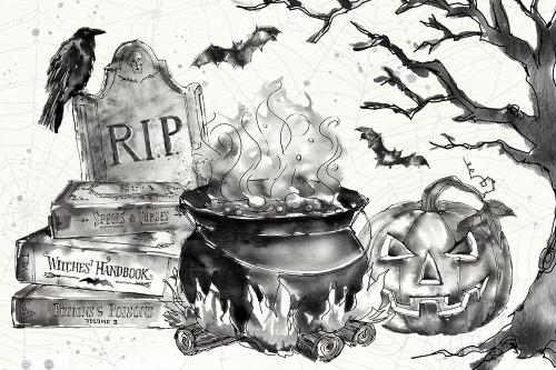 Phantoms of the Night I Poster Print by Anne Tavoletti # 55944