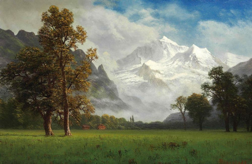 Jungfrau Poster Print by Albert Bierstadt # 55823
