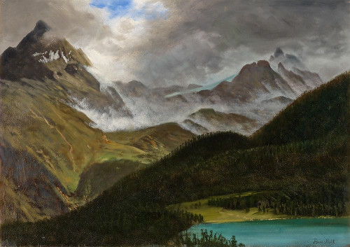 Landscape Poster Print by Albert Bierstadt # 55935