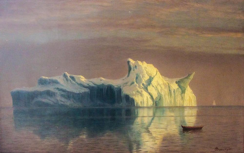 The Iceberg Poster Print by Albert Bierstadt # 55974
