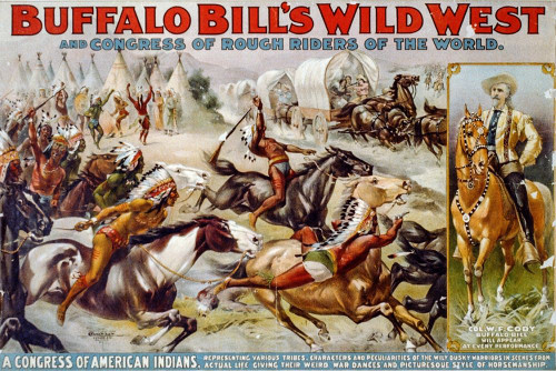 A congress of American Indians Poster Print by Buffalo Bills Wild West Show Poster Buffalo Bills Wild West Show Poster # 55790