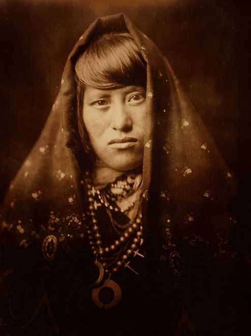 Acoma woman, ca 1905 Poster Print by Edward Curtis # 55713