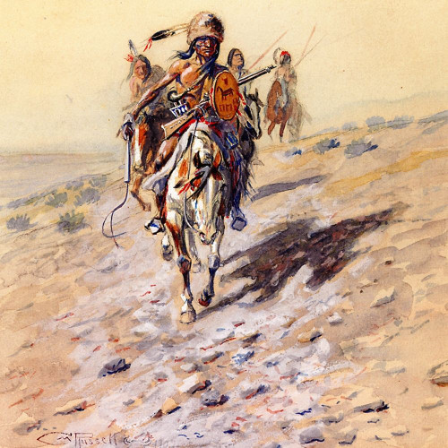 On the Trail Poster Print by Charles M Russell # 55775