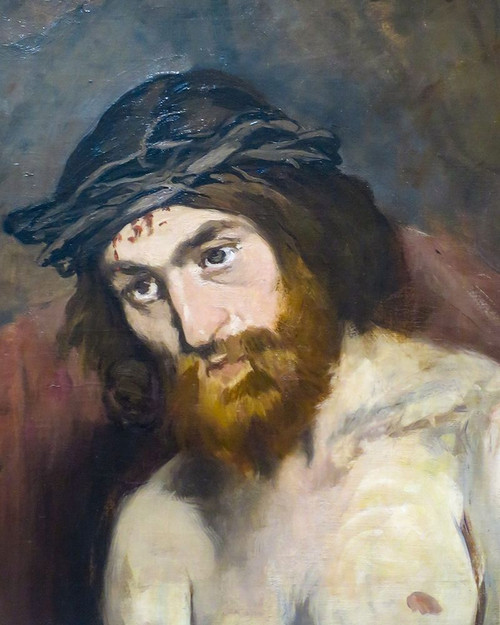 Head of Christ Poster Print by Edouard Manet # 56561