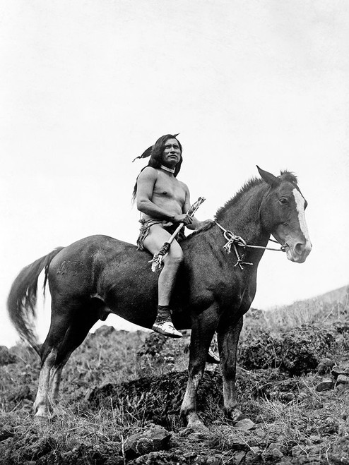 The old-time warriorÔøΩ_Nez Perce Poster Print by Edward Curtis # 55708