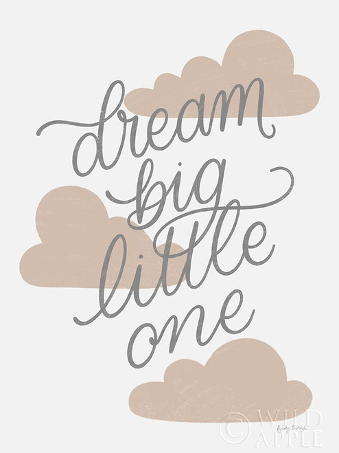 Boho Nursery IV Gray Crop Poster Print by Becky Thorns # 56712